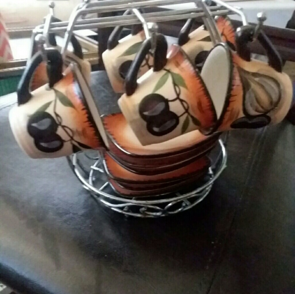 FARMHOUSE TEA SET DECOR NEED GONE ASAP